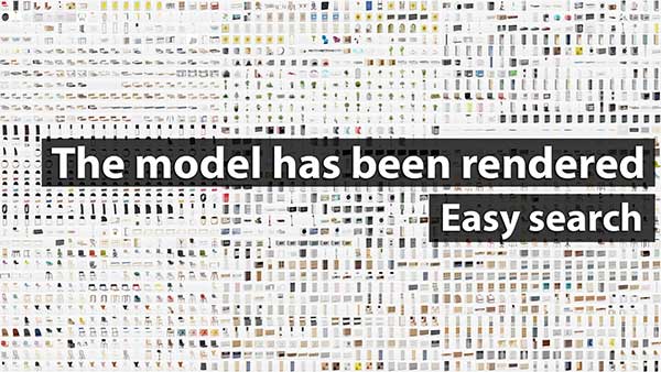 4023组Blender室内家具家电桌椅灯床沙发装饰等3D模型合集 Models furniture VOL1+VOL3