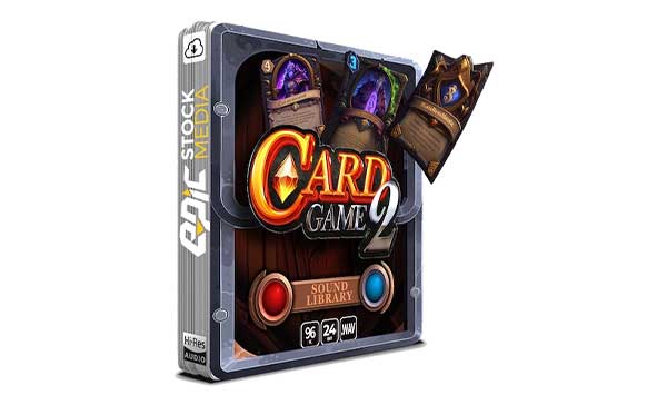 卡牌游戏音效音效素材合集 Epic Stock Media Card Game 2