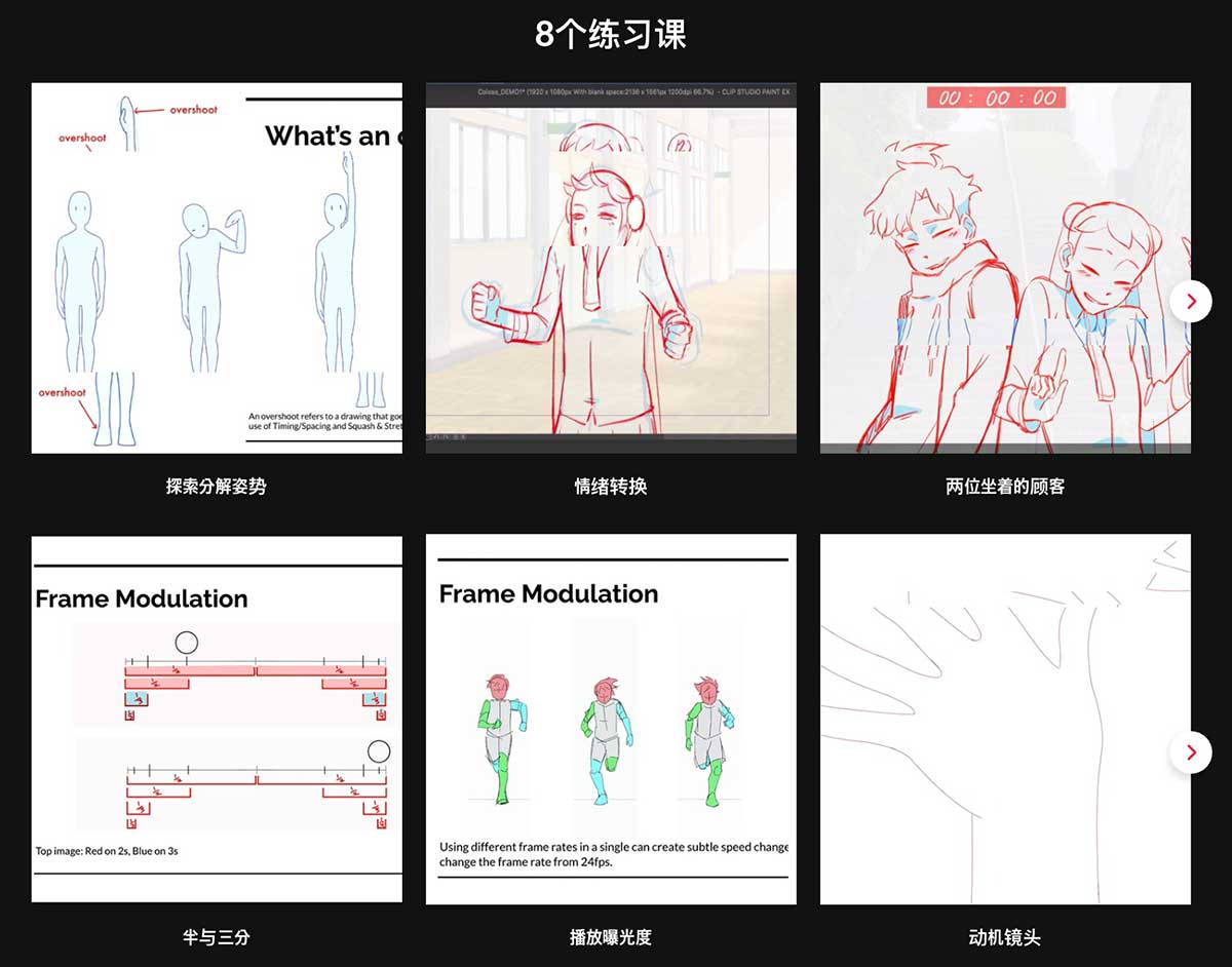 CSP/AE超越基础到进阶卡通二维动画教程(中英文字幕) Coloso – Mastering 2D Animation: Beyond the Fundamentals