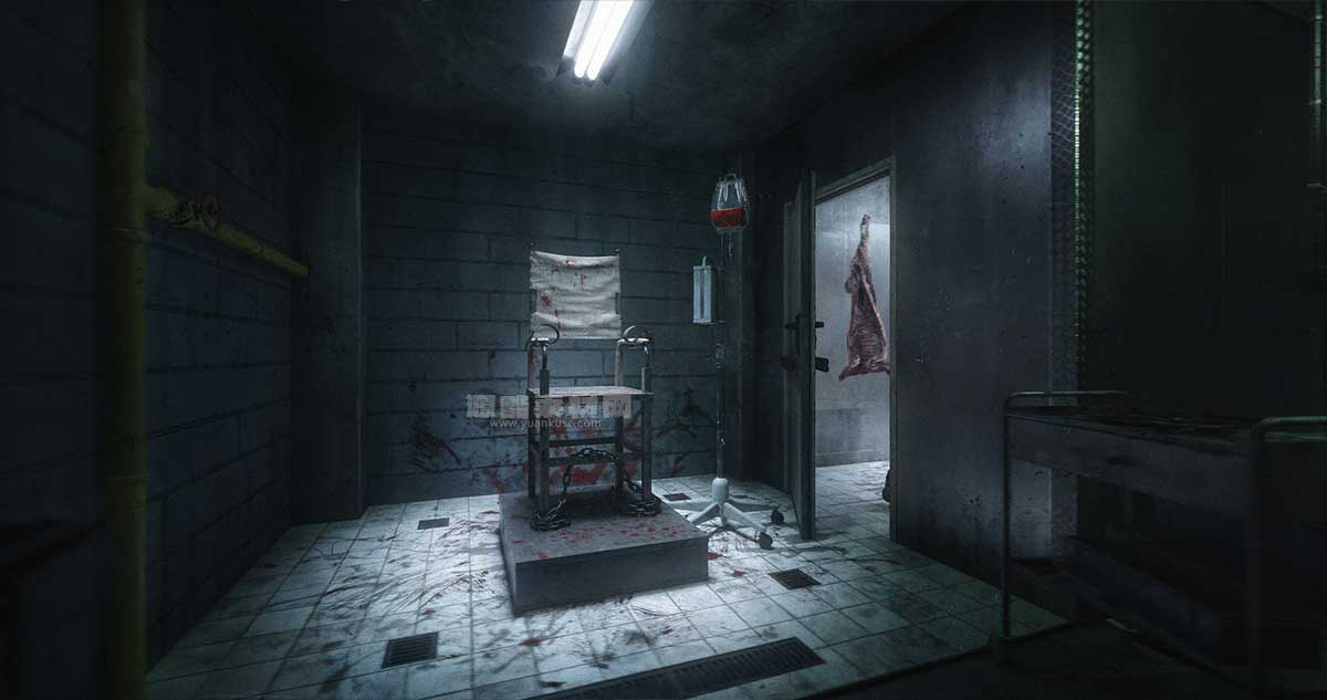 Blender惊悚恐怖之屋场景3D模型 KitBash3D – House of Horror