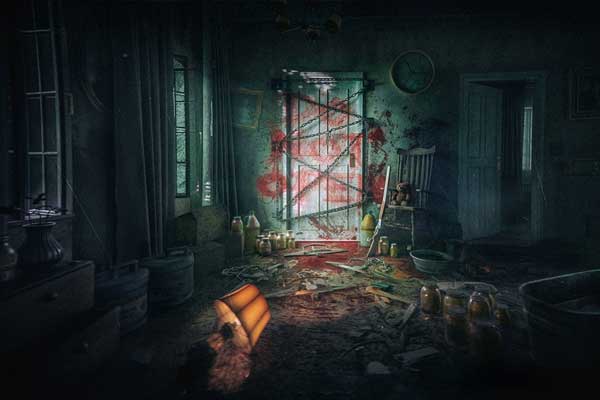 Blender惊悚恐怖之屋场景3D模型 KitBash3D – House of Horror