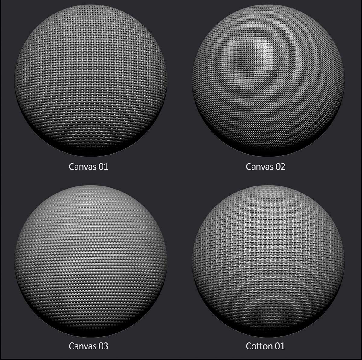 45个4K无缝布料织物面料凹凸纹理贴图材质