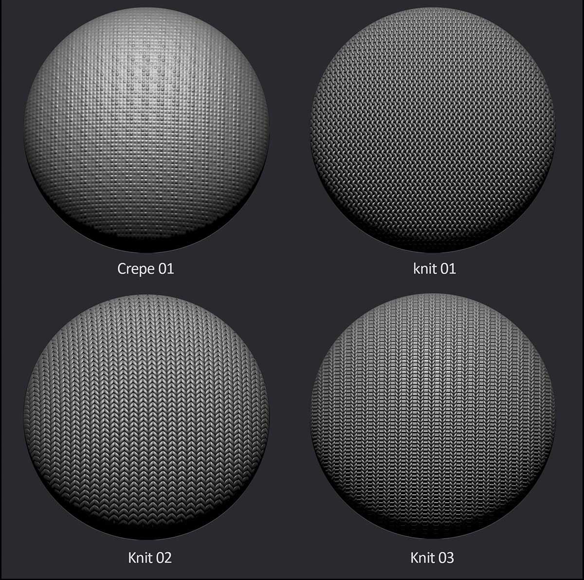 45个4K无缝布料织物面料凹凸纹理贴图材质