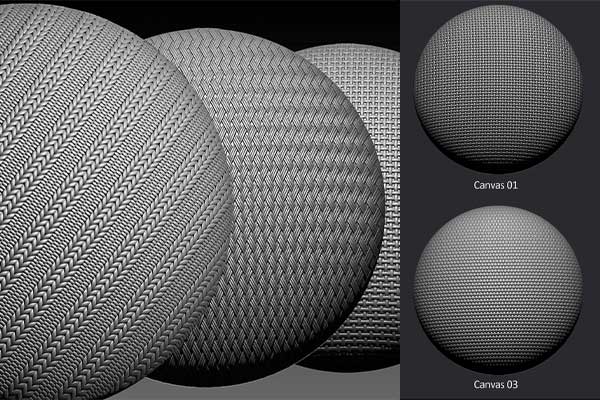 45个4K无缝布料织物面料凹凸纹理贴图材质