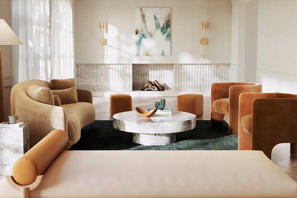 42个GSG灰猩猩室内客厅家具3D模型(FBX通用格式)