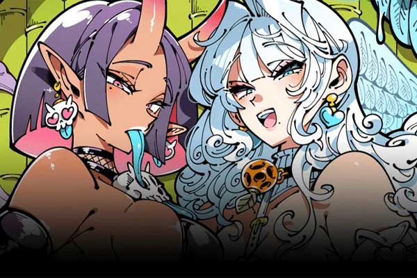 CSP性感可爱卡通角色绘画插画视频教程(中英文字幕) Coloso – Impactful character illustrations incorporating fetishism