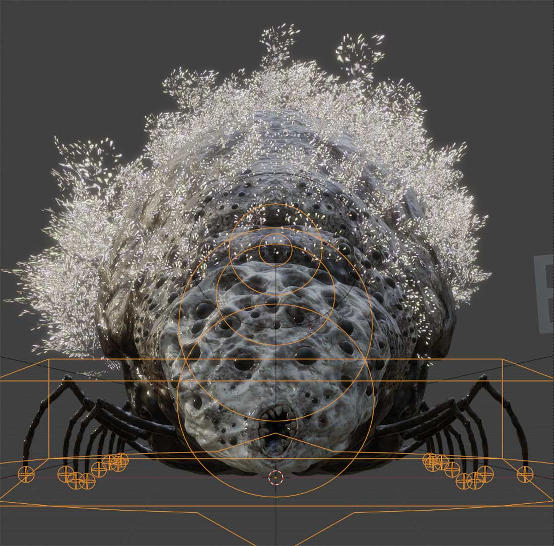 Blender血源诅咒游戏恐怖角色3D模型资产 Bloodborne Characters Collection