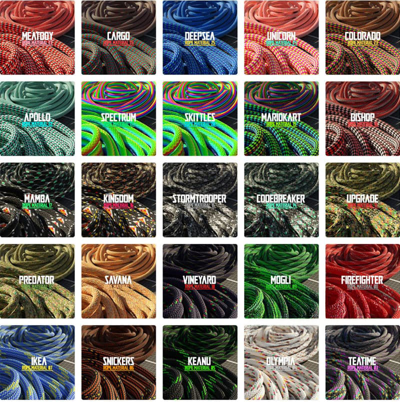 27组绳子贴图纹理编织绳纹理贴图