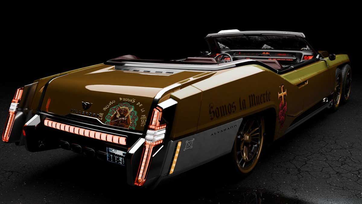 Blender赛博朋克2077汽车模型3D模型合集 Cyberpunk 2077 Cars Collection