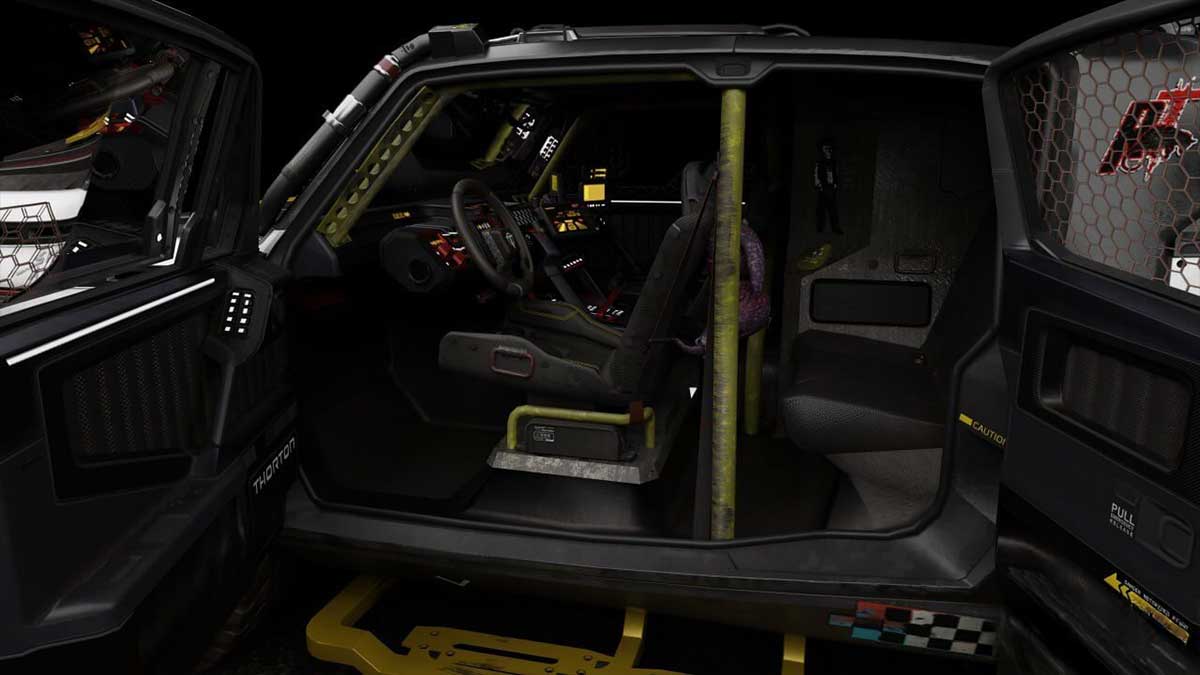 Blender赛博朋克2077汽车模型3D模型合集 Cyberpunk 2077 Cars Collection