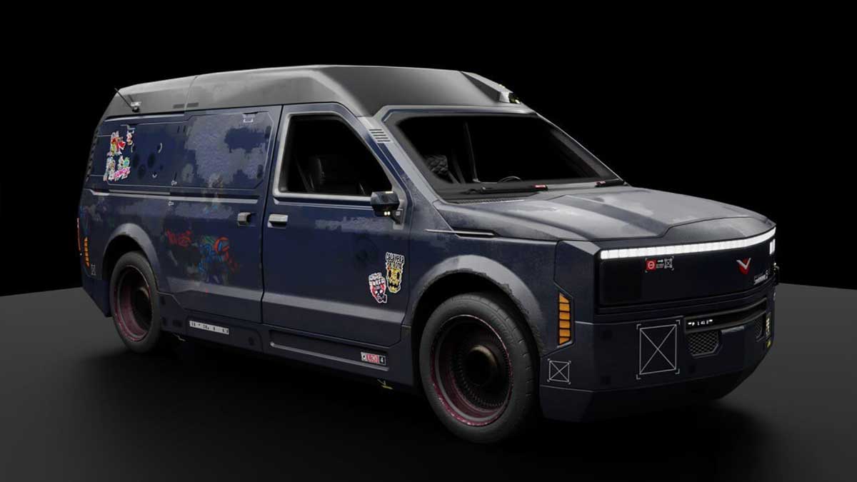 Blender赛博朋克2077汽车模型3D模型合集 Cyberpunk 2077 Cars Collection