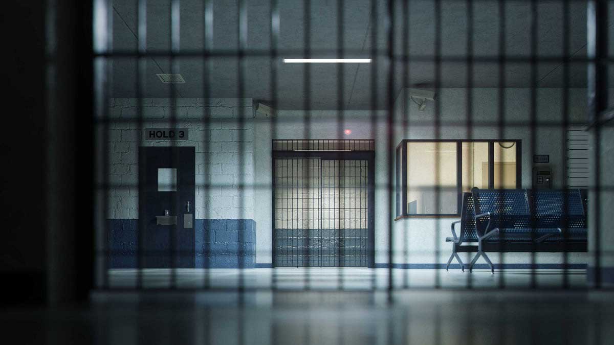 现代警察局模型警局室内环境3D模型资产(C4D,Blend,FBX) KitBash3D – Police Dept