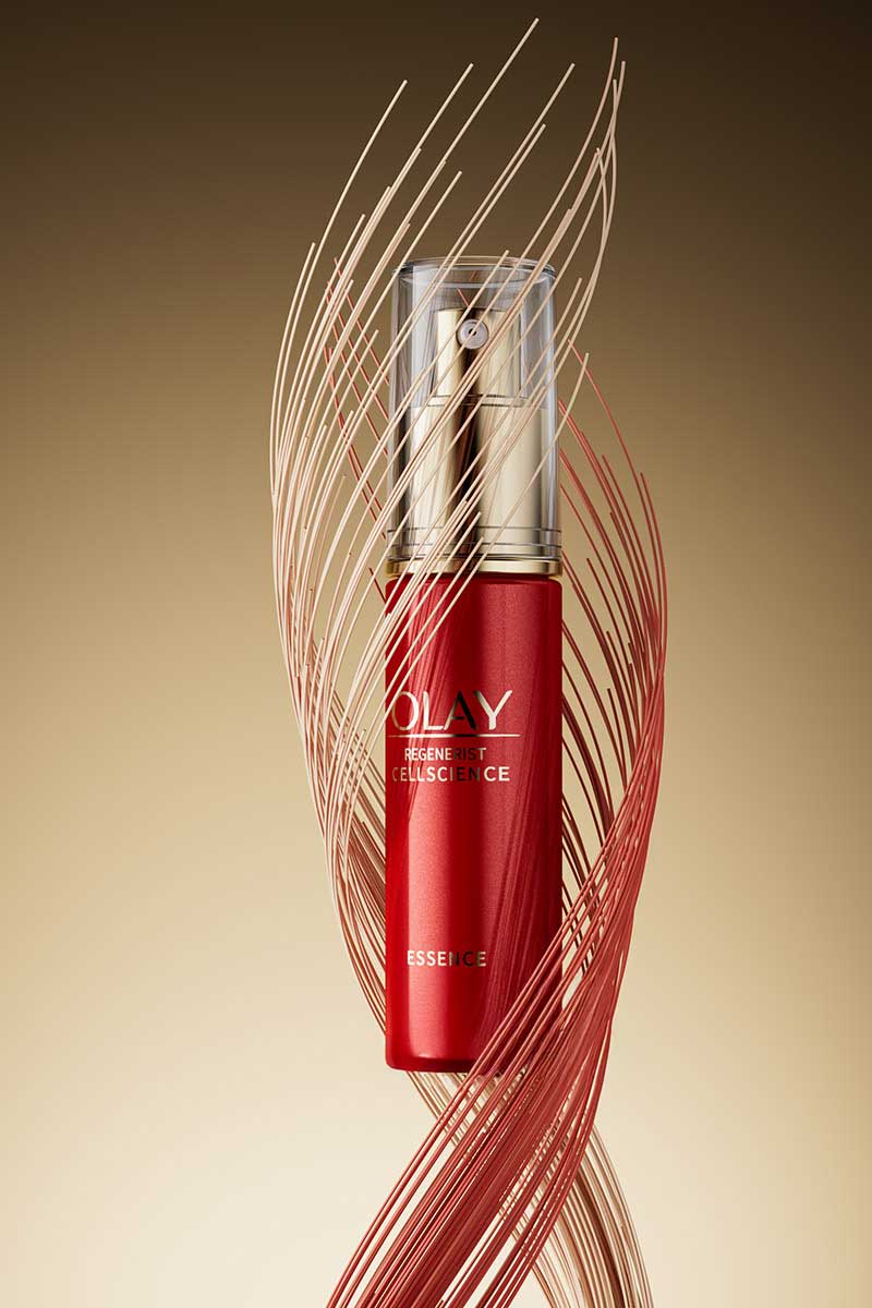 C4D美妆护肤品产品渲染工程美妆按压瓶子3D模型