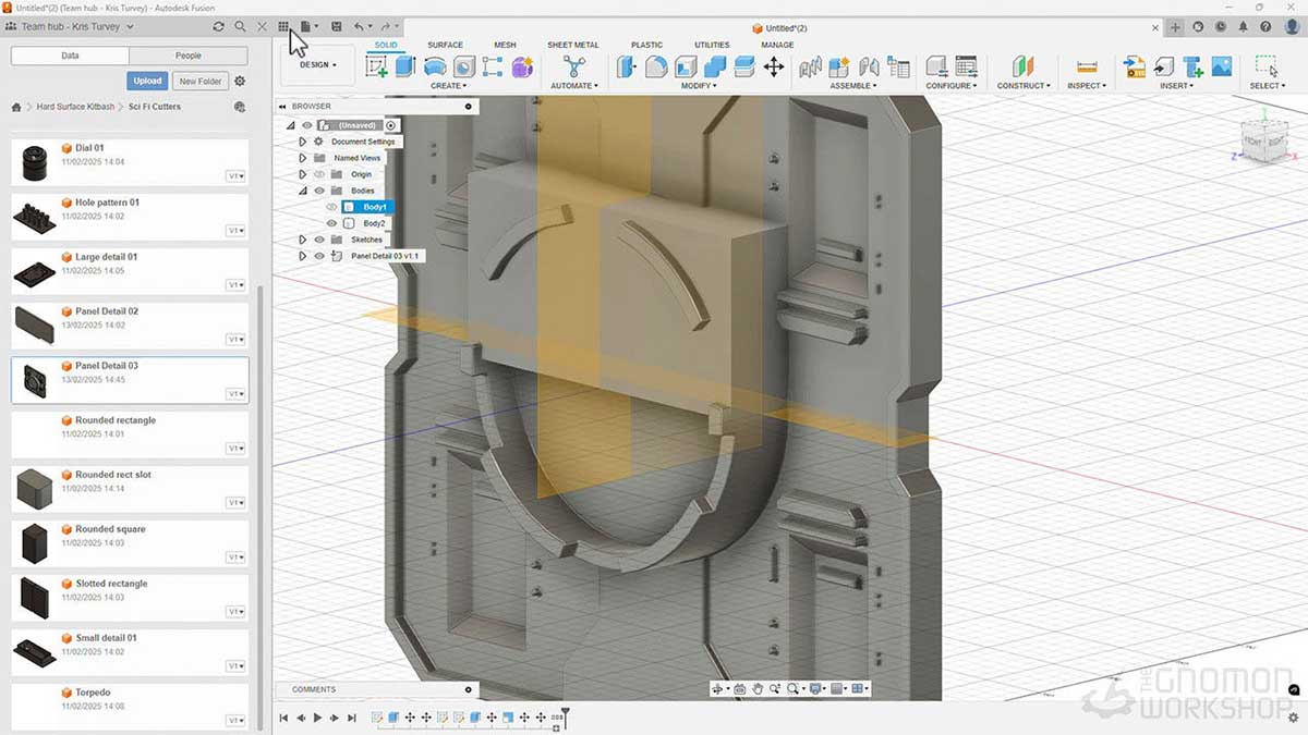 Fusion枪械硬表面设计与渲染基础入门教程(中英文字幕) The Gnomon Workshop – Introduction to Fusion