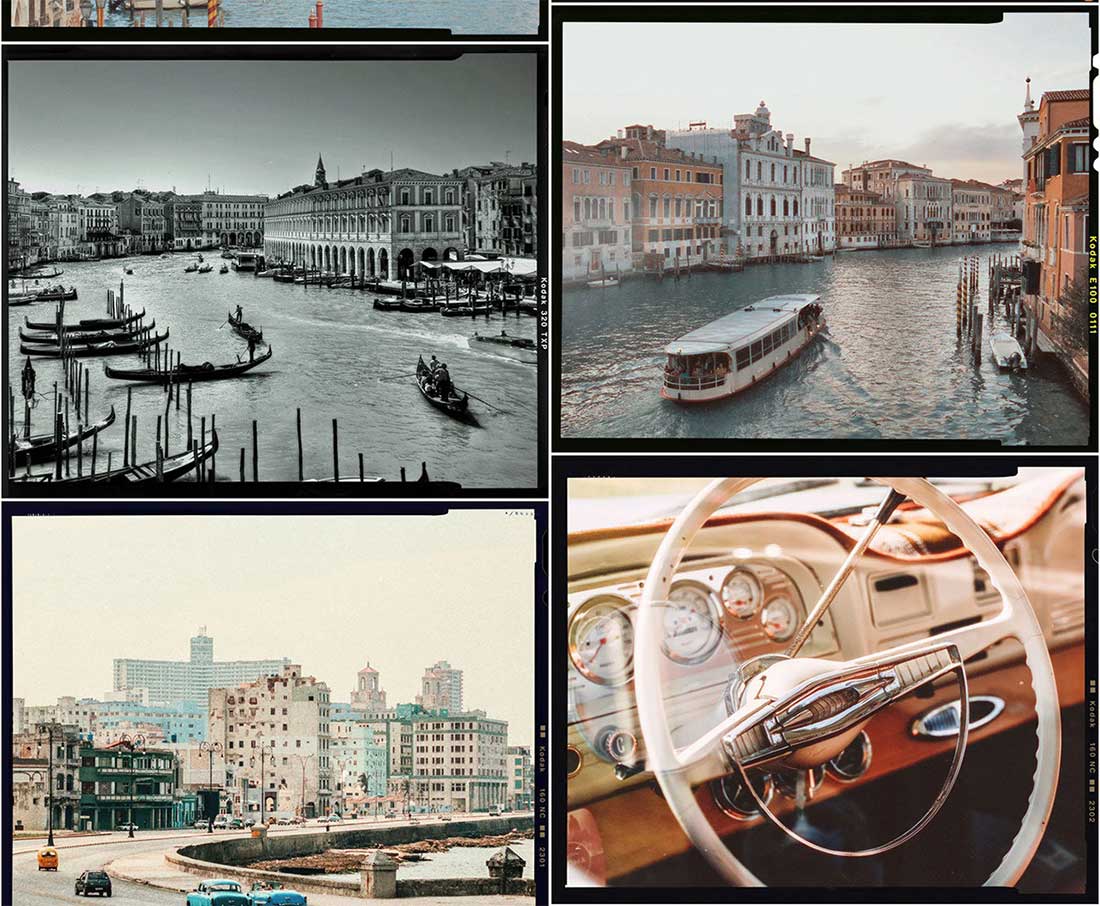 55个复古照片胶片框PNG图片素材 120mm Photo Film Frames PNG | Medium Format Film Borders PNG (8K)