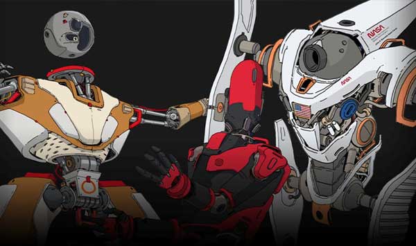 PS赛博朋克卡通机甲手绘插画教程(中英文字幕) Coloso – Intro to Mech Drawing for Sci-Fi Illustration