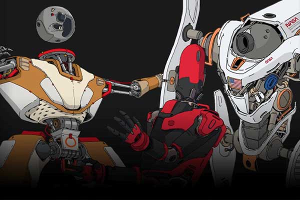 PS赛博朋克卡通机甲手绘插画教程(中英文字幕) Coloso – Intro to Mech Drawing for Sci-Fi Illustration