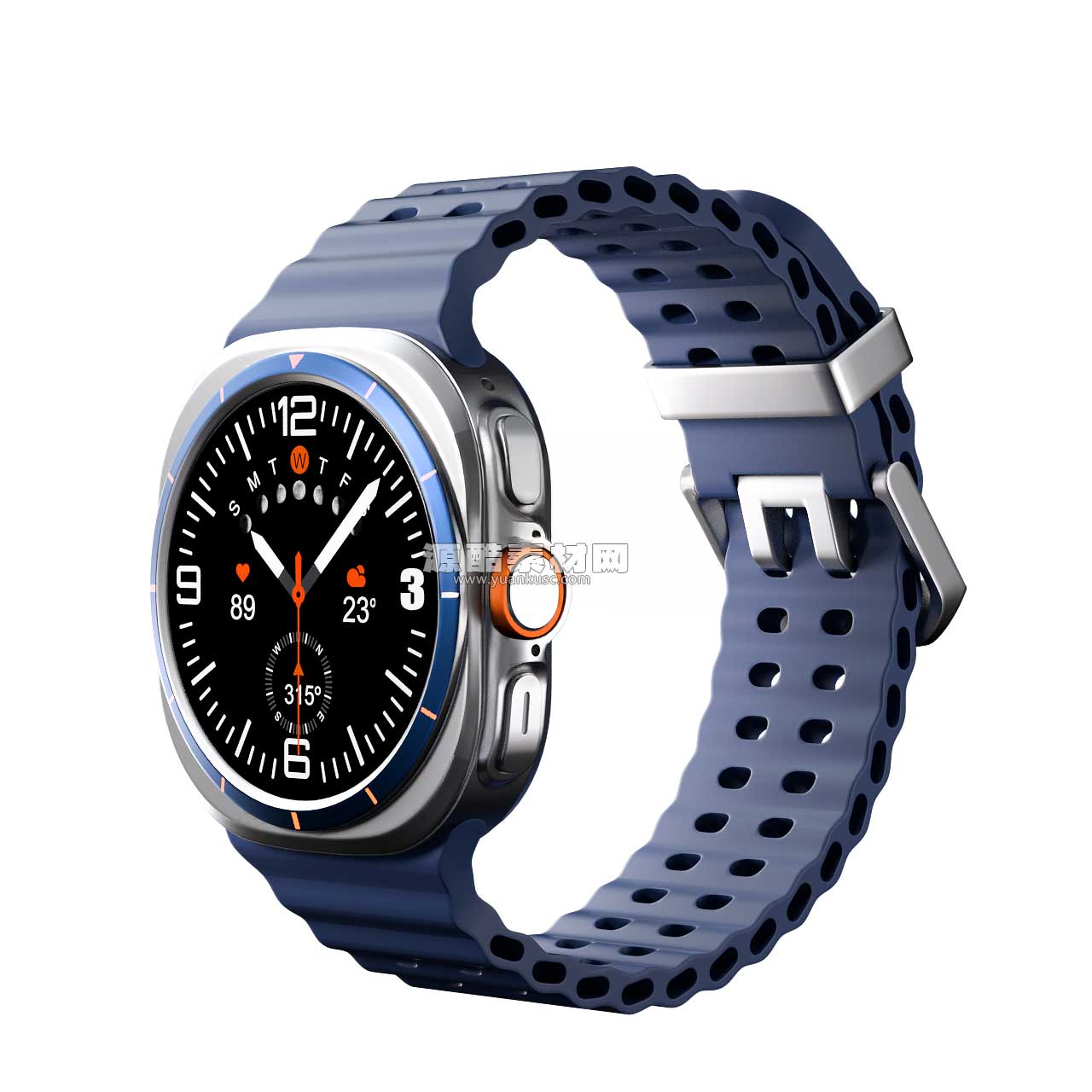 Galaxy Watch Ultra三星智能手表3D模型