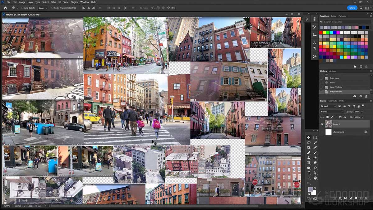 May+Arnold创建城市街道环境建模合成渲染全流程教程 The Gnomon Workshop – Cityscape Set Design Volume 1 & 2
