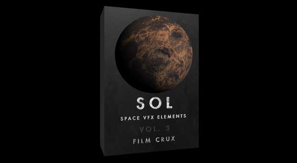 100个太空星球图片视频特效合成素材 FilmCrux SOL – Space VFX Elements Vol.3
