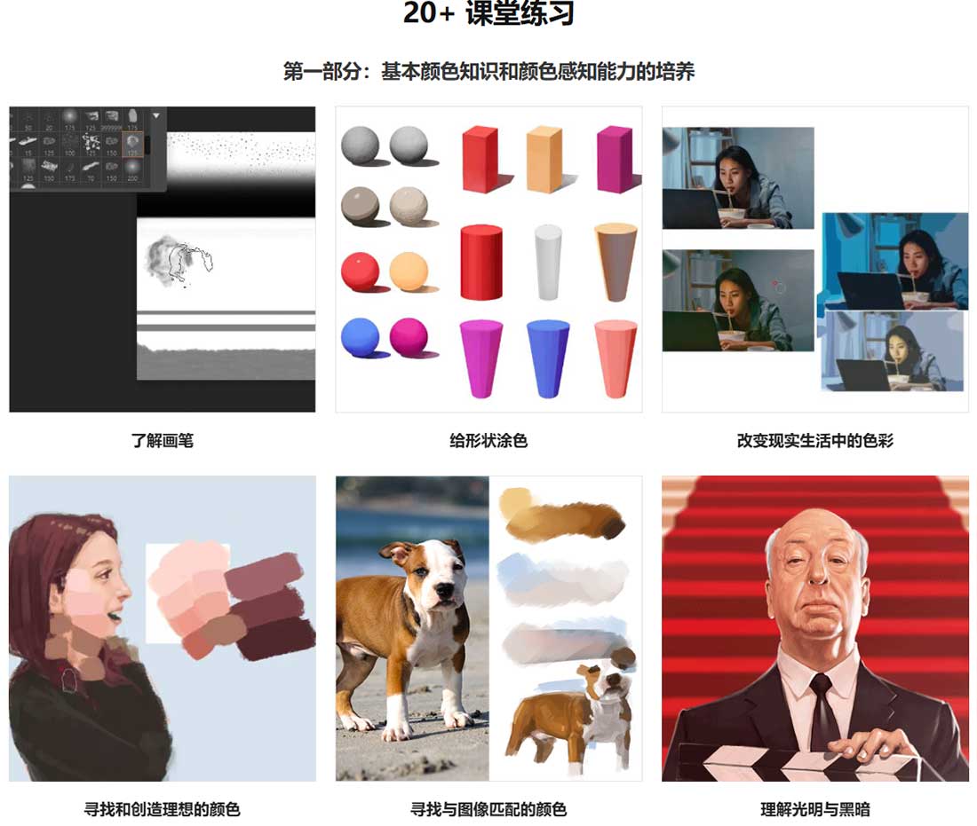100章色彩从理论到精通插画涂色上色技巧课程(中文字幕) 100-Chapter Guide to Solidify Your Coloring Skills Step by Step