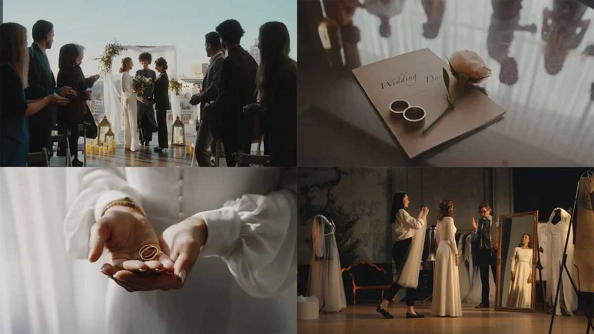 16种浪漫婚调色LUTS+LR预设 Moses Aurelius – Wedding Classic
