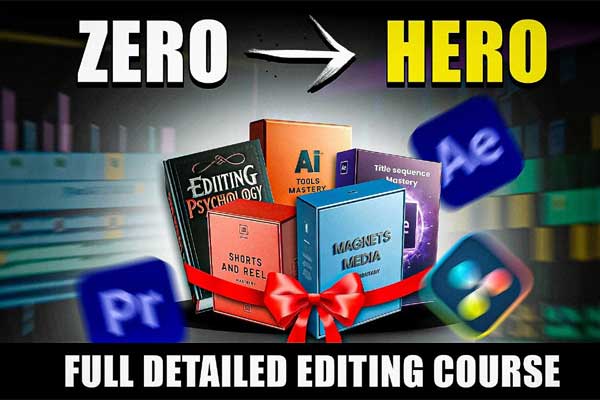AE和PR入门到精通视频剪辑教程(Ai精翻中文字幕) Zero to Hero: Full Detailed Video Editing Course
