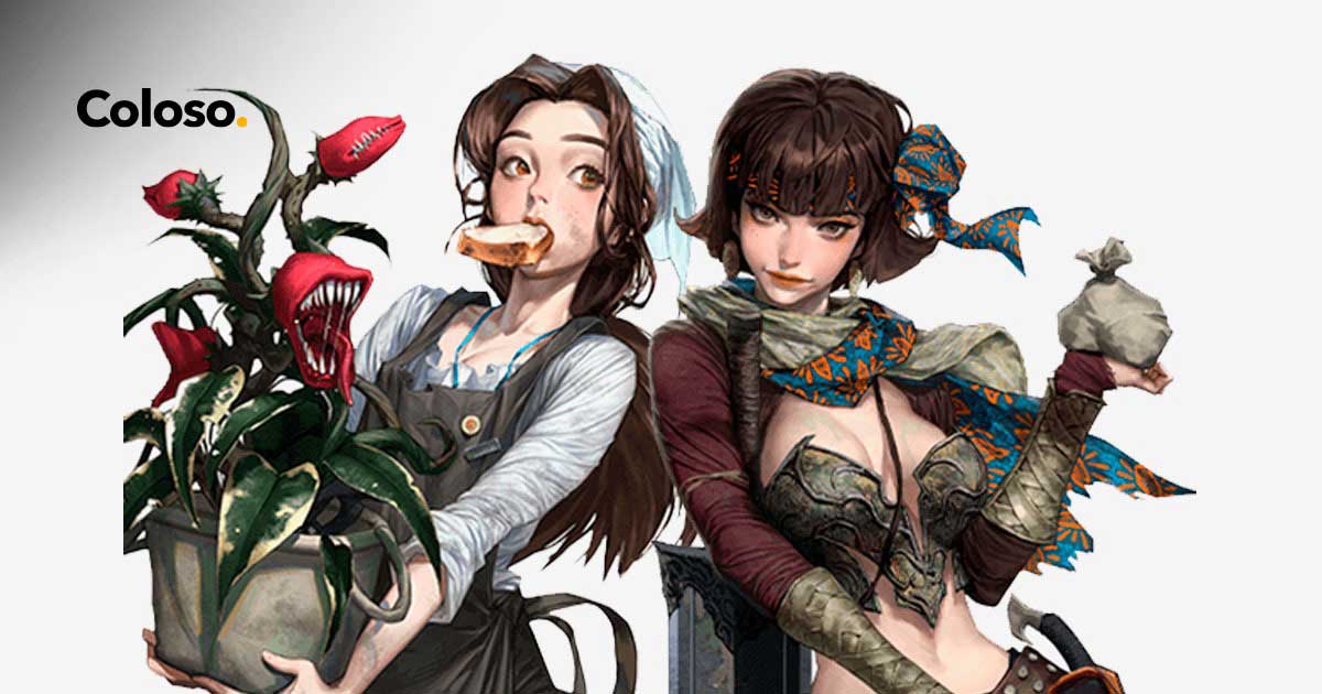 CSP动漫角色人物人体部位素描插画上色绘画教程(中文字幕) Coloso – Heo Sung Moo – Dynamic and Stylish Character Design Course