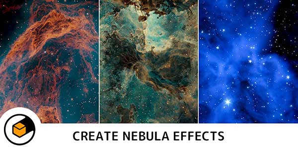 三维太空星云生成Blender插件 Nebula Generator V3.0.3