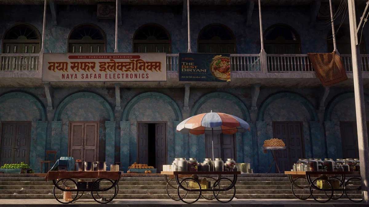 印度新德里城市楼房街道环境建筑3D模型资产(Blender,3DS MAX,FBX格式) Kitbash3D – New Delhi