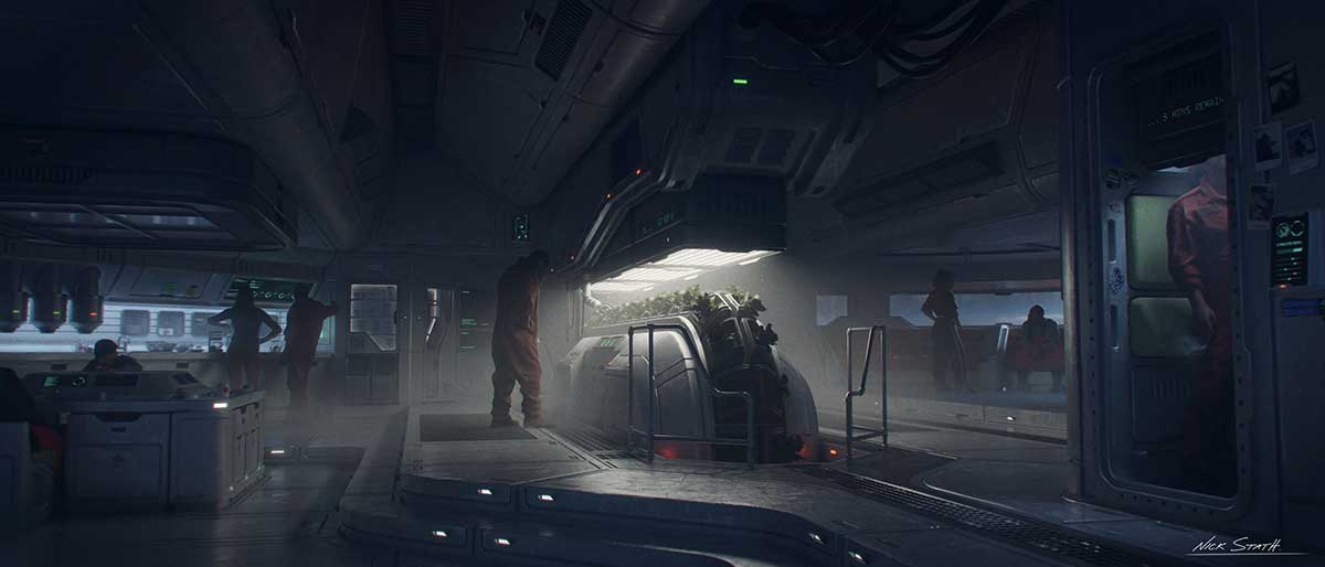 Blender科幻室内概念设计全流程教程(中文配音/字幕) Learn Squared Interior Concept Design