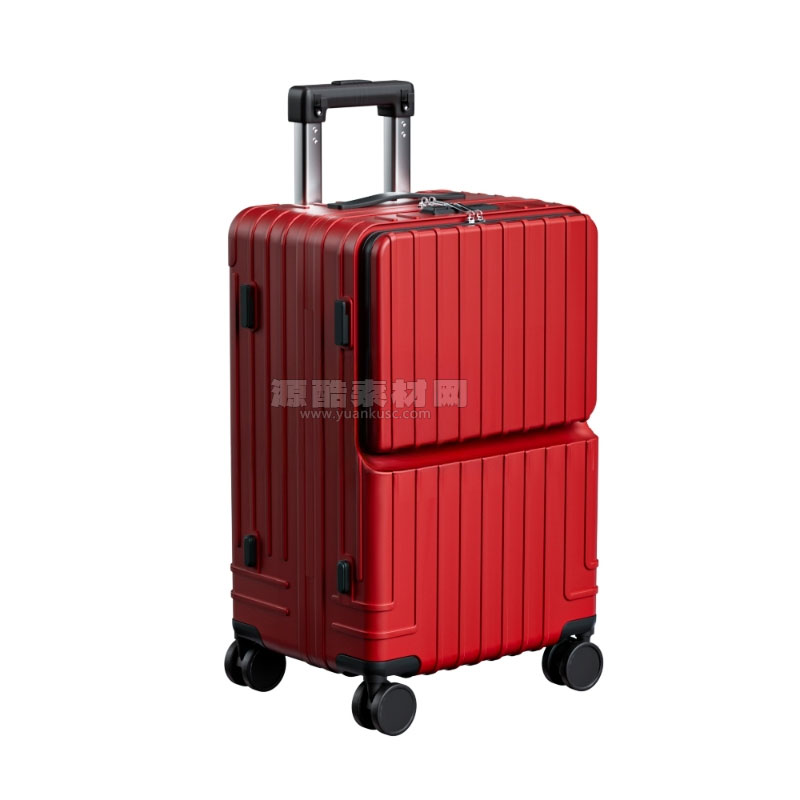 行李箱模型拉杆箱3D模型下载(C4D,FBX)