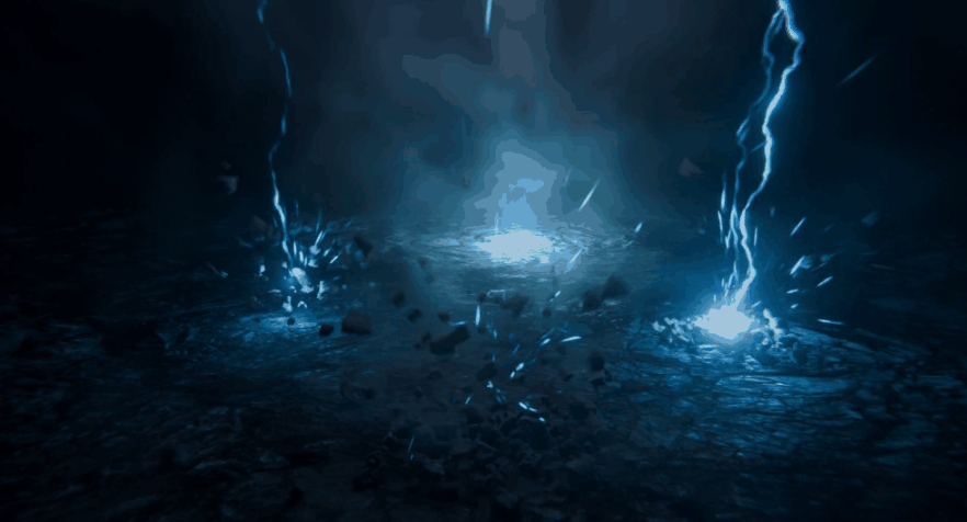 Blender火焰闪电火花灰尘花瓣树叶魔法特效资产预设 Omega Particle Fx V0.4.5