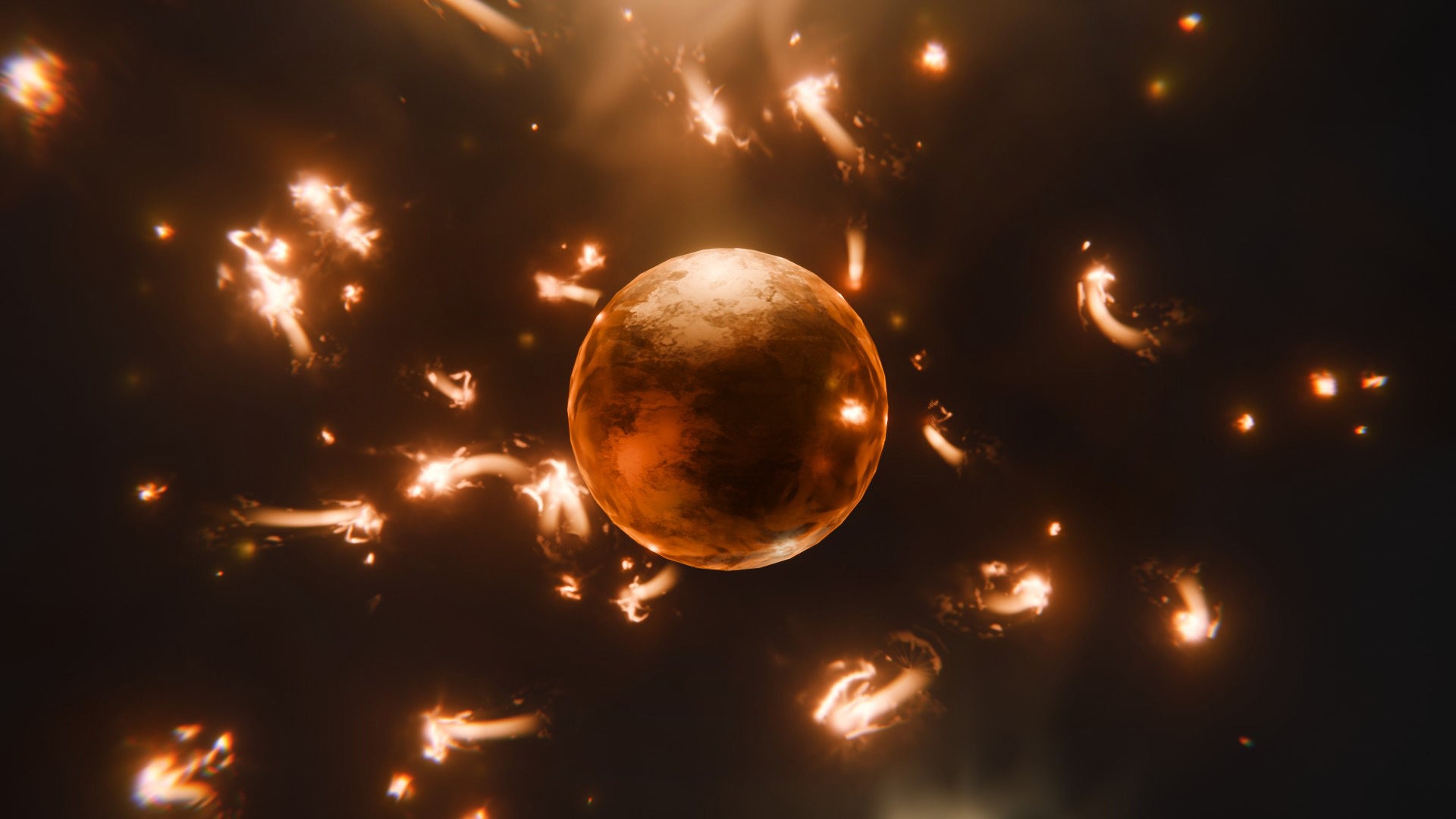 Blender火焰闪电火花灰尘花瓣树叶魔法特效资产预设 Omega Particle Fx V0.4.5