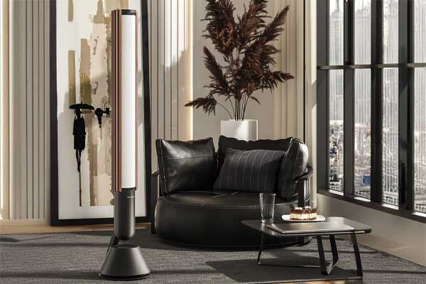 C4D落地音响室内场景OC渲染工程音响模型C4D模型下载