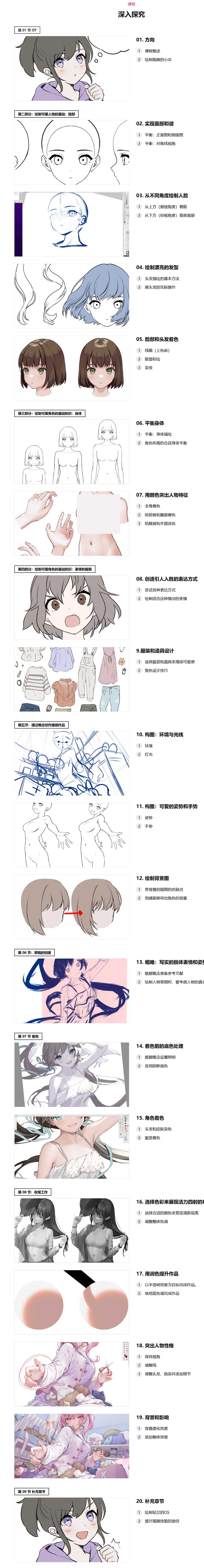 PS/CSP用鲜艳的色彩创作可爱的角色手绘插画绘画教程(中英文字幕) Coloso-Creating Adorable Character Illustrations with Vivid Colors