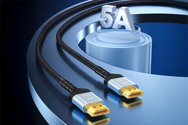 C4D HDMI高清线场景渲染工程HDMI数据线3D模型