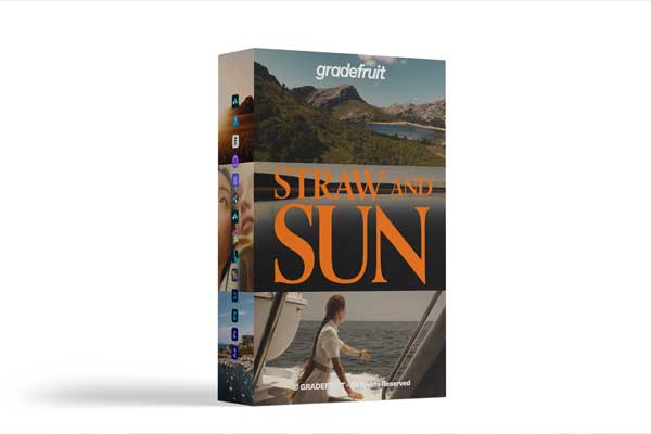 14种阳光田野金色调温暖乡村氛围调色LUTs+LR预设 GradeFruit – Straw and Sun