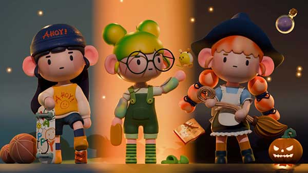 Blender3D基础建模动画100节全流程课程57小时100种3D卡通创作案例(中英字幕) Coloso – Blender 3D Basic Training – Easy to Learn with 100 Artworks