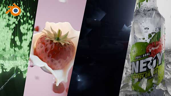 Blender高级视觉特效动画大师级课程(中文配音/中英字幕) Advanced Effects In Blender