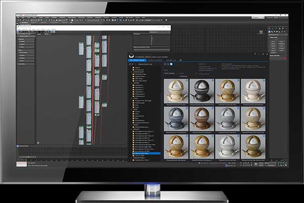 材质预设库3DS MAX插件+贴图预设 SIGERSHADERS XS Material Presets Studio V8.0.0