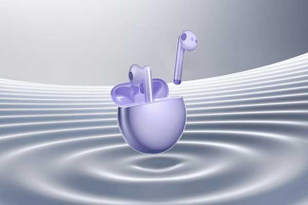 C4D蓝牙耳机水波纹场景OC渲染工程蓝牙耳机C4D模型下载