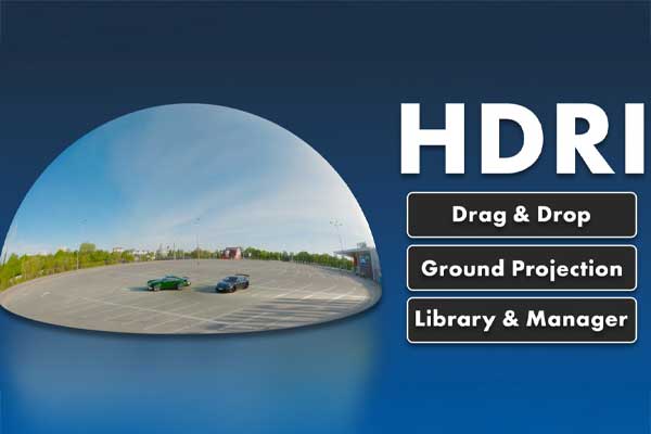 环境布光HDRI管理Blender插件 Alt Tab Easy Hdri V1.1