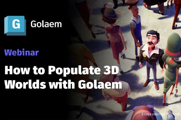 专业影视级人群模拟Maya插件 Golaem 9.2.3