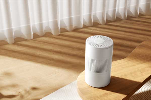 C4D室内空气净化器场景OC渲染工程空气净化器3D模型