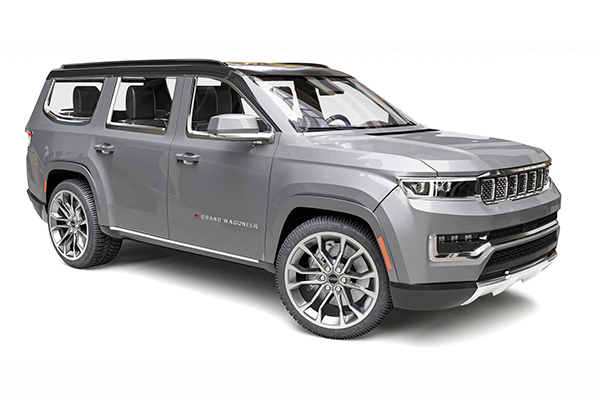 Jeep Grand Wagonee吉普汽车模型SUV汽车3D模型下载(C4D,Blender,FBX)