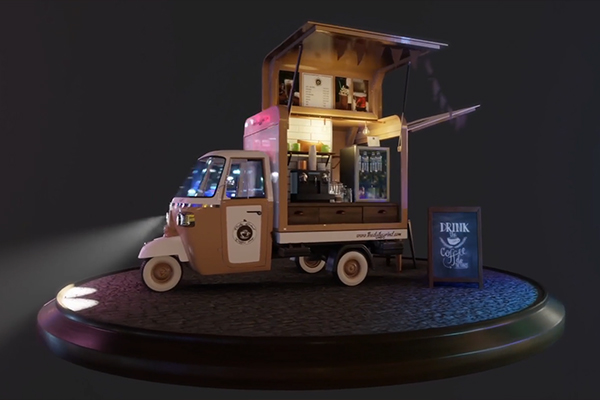 Blender入门建模贴图灯光渲染动画视频教程(中英文字幕)  Schoolism – Introduction to Blender by Sonja Christoph