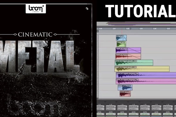 高质量金属碰撞与机械摩擦敲打音效素材合集 Boom Library – Cinematic Metal