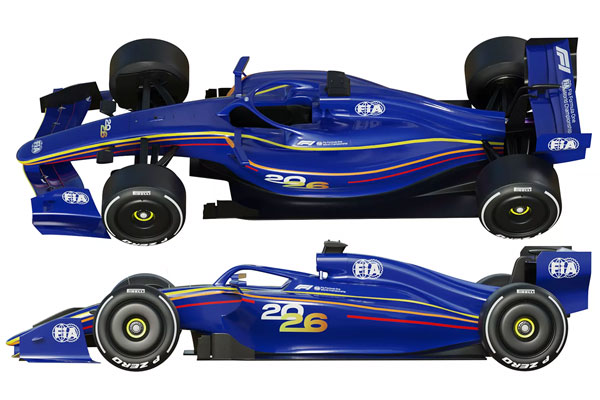 F1Concept Car 2026赛车模型F1赛车3D模型下载(C4D,Blender,FBX,3Ds,MAX,FBX/OBJ) F1 Concept Car 2026 free 3D model