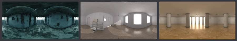 50组产品打光HDRi产品摄影棚HDRi贴图下载